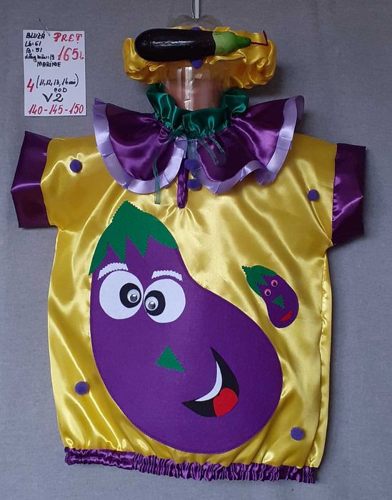 Costum Vanata pentru copii,varste cuprinse intr 3 si 13 ani