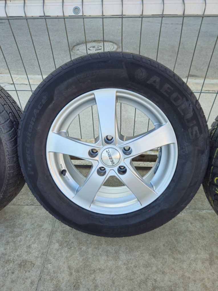 Джанти Dezent 15 цола 5х112 , 6j , et48 , 195/65/15 Vw , Audi  , Skoda