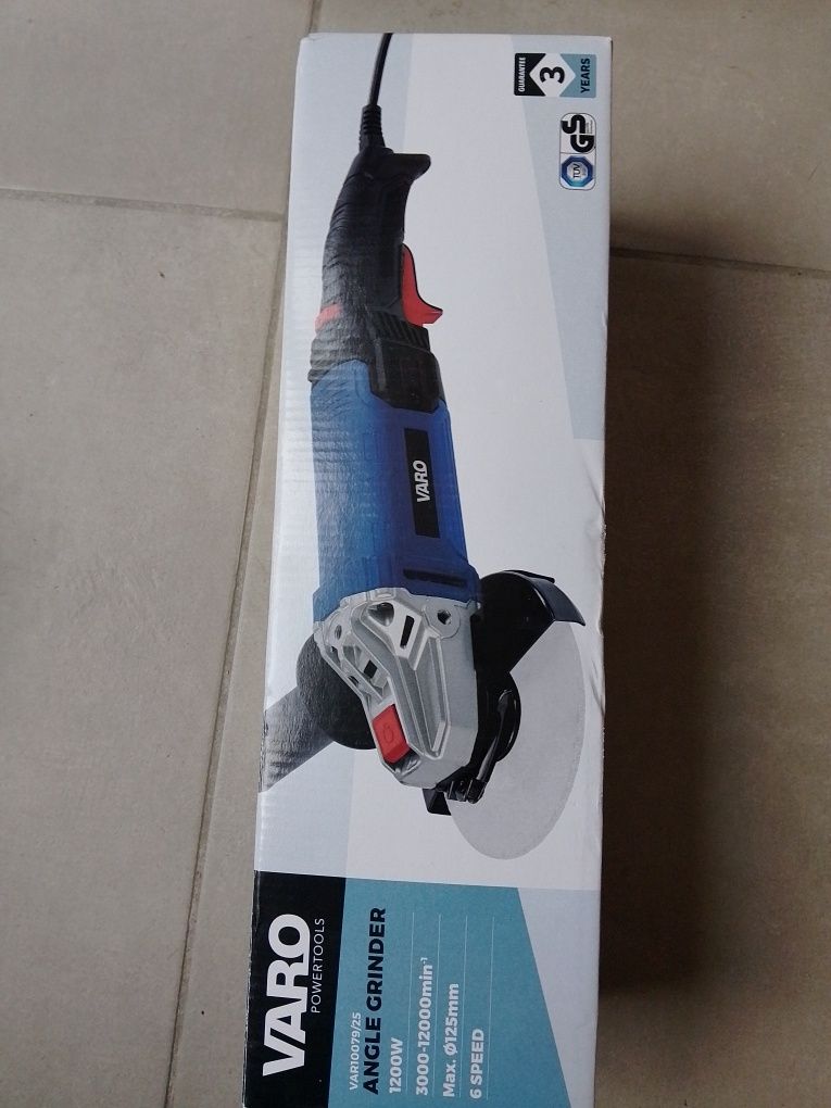 Ъглошлайф Varo 1200 W-за части или ремонт