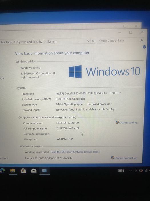 Laptop Lenovo ThinkPad