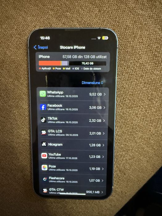 Iphone 13 blue, 64 gb