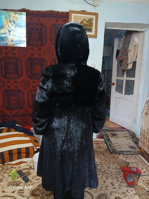 Натуральная норковая шуба