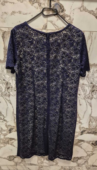 Rochie albastra eleganta marimea 44