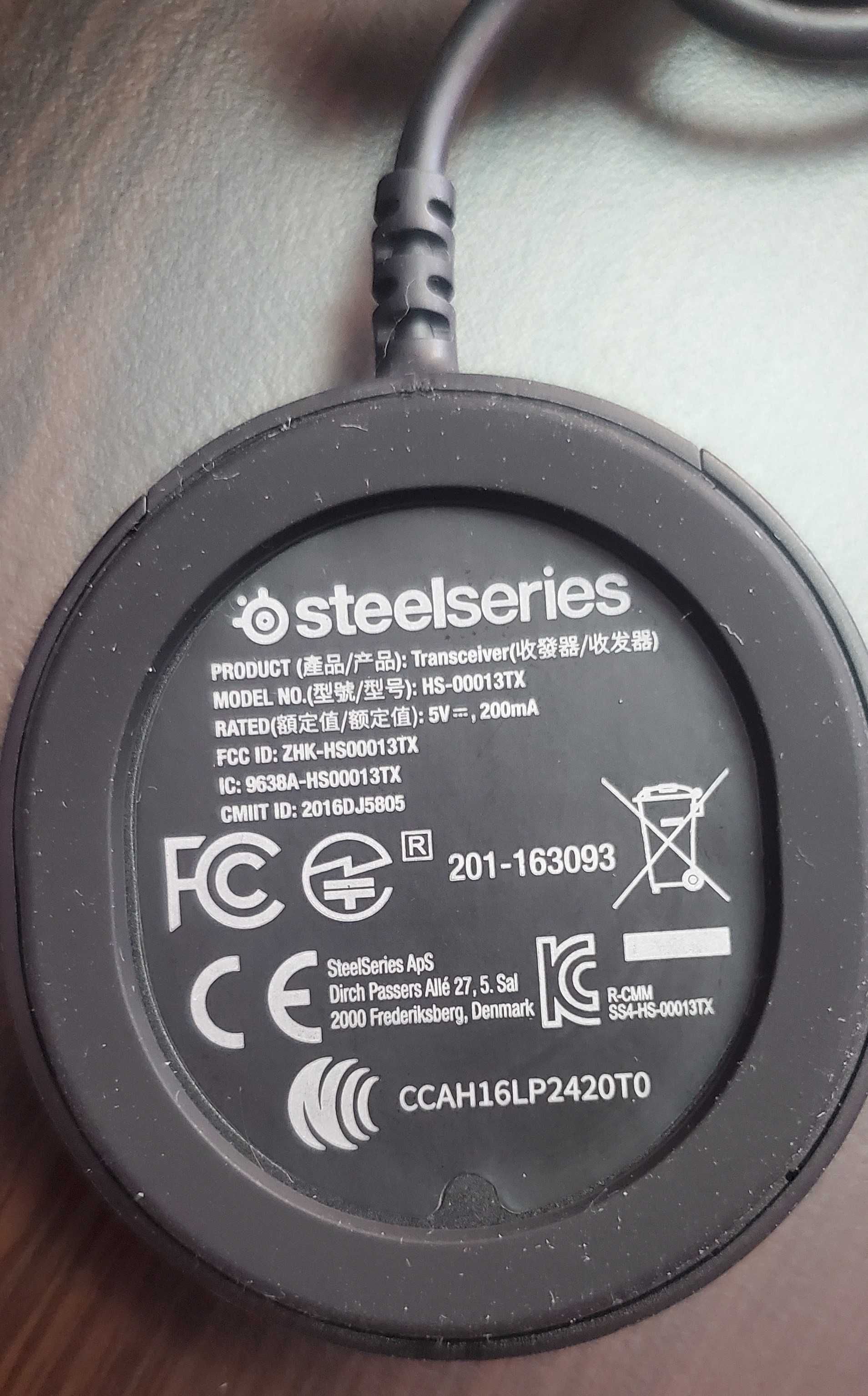 Хедсет: SteelSeries Arctis 7 2019 Black Edition 7.1