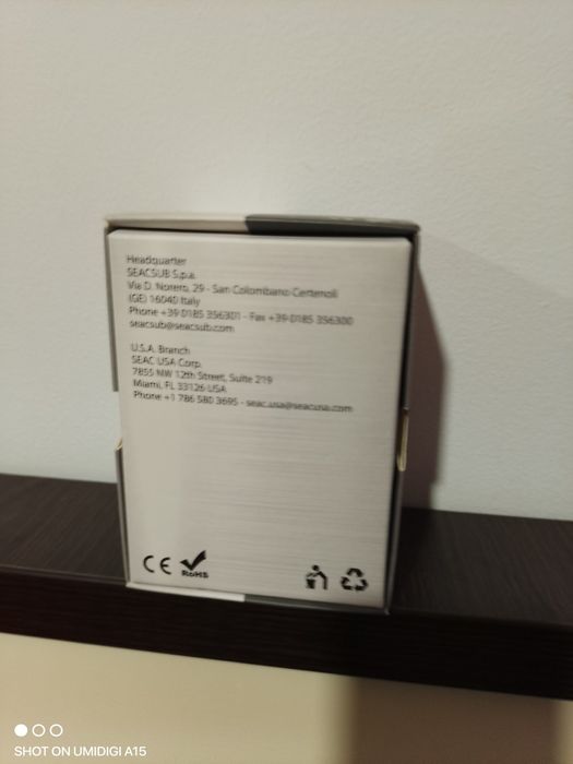 Ceas de scufundari SEAC Action black