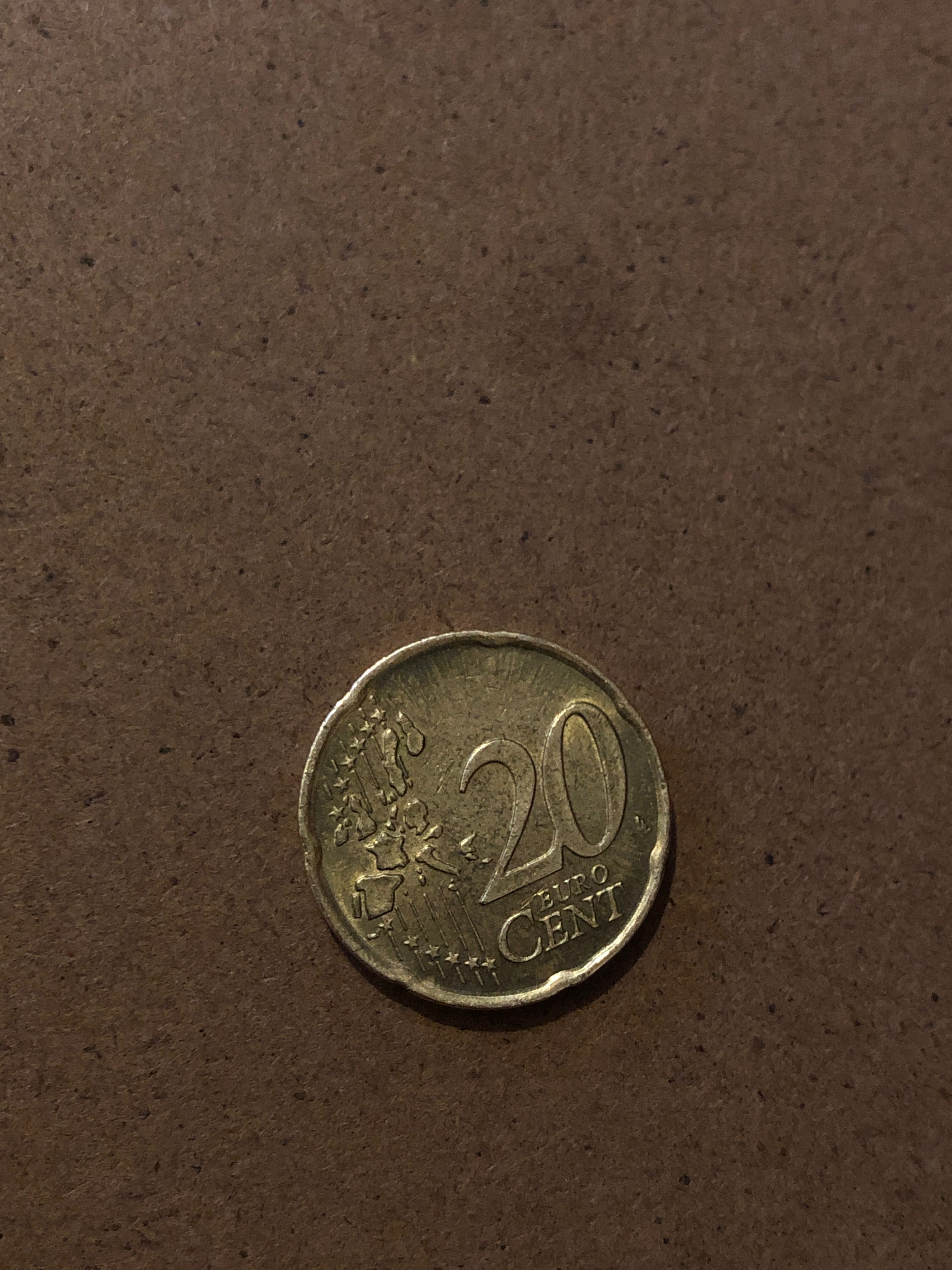 Monedă veche de 20 cent