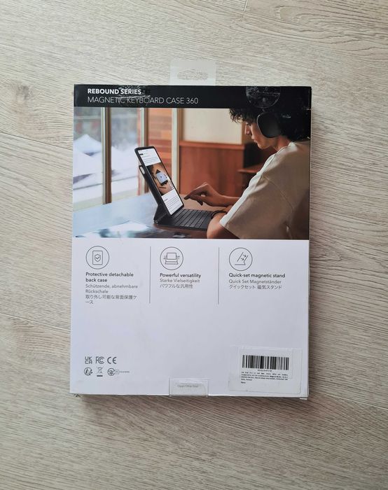 Tastatura magnetica ESR Rebound 360 pentru iPad Pro 13" M4 2024 - Noua