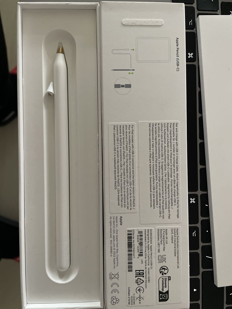 Vand Stylus Pen Apple 3 cu incarcare USB-C rupt varf