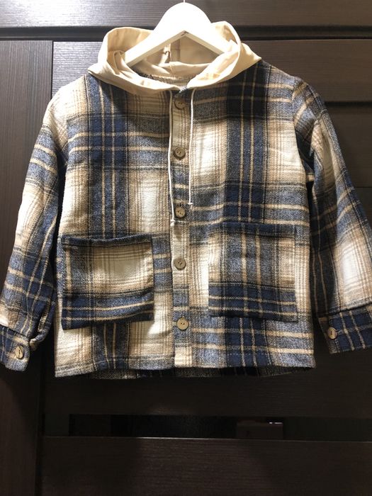 Рубашка для мальчика утепленная