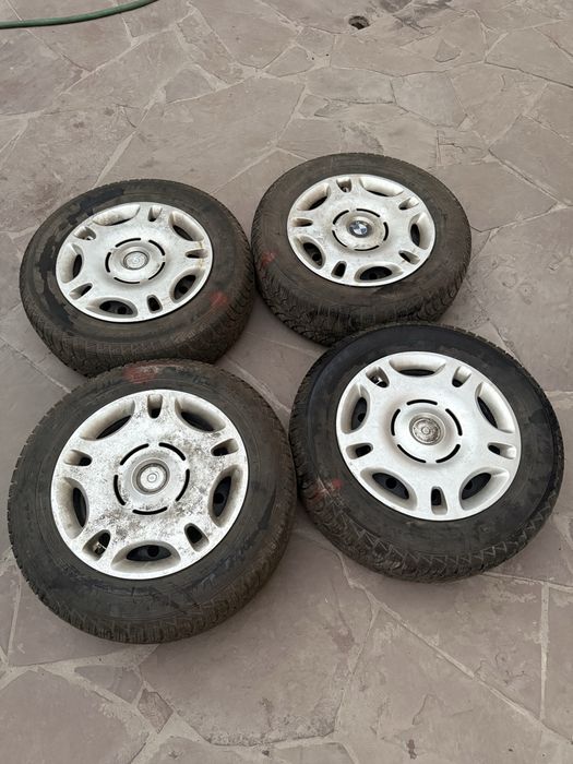 Железные диски p15 на BMW e34