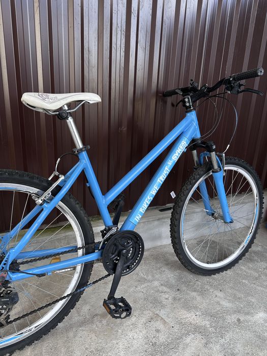Bicicleta MTB -Nouă,Albastru Deschis-Perfecta pentru oras sau off road