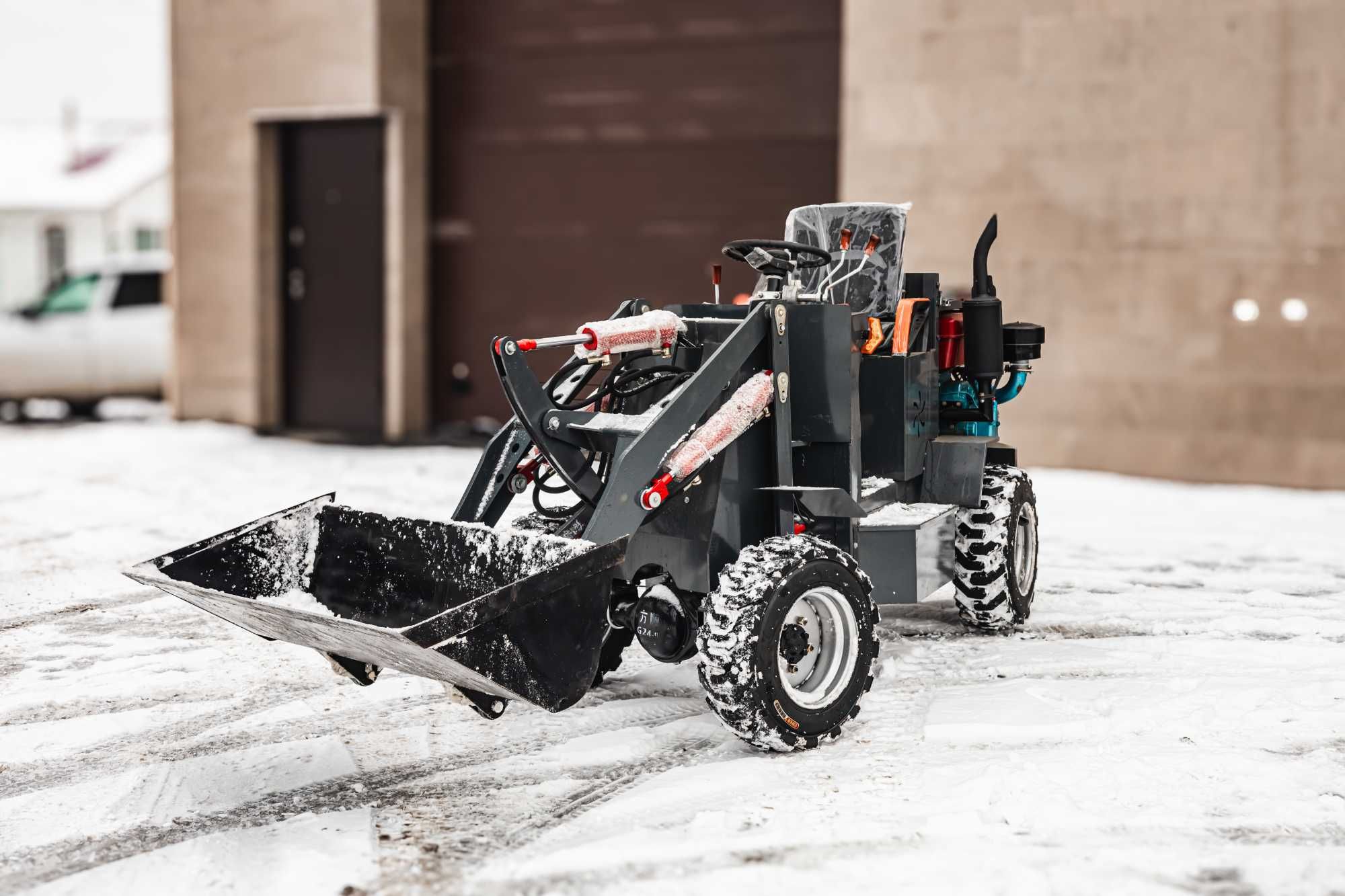 Мини-погрузчик погрузчик JAS 2.15 (4WD) Новый Минитрактор мотоблок *