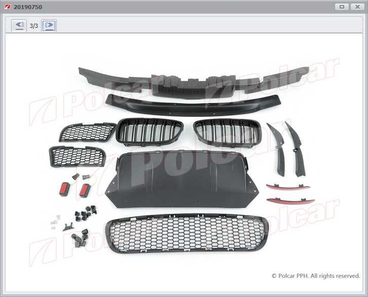 KIT TUNING (fata/spate) BMW F10/F11 2013-2017 M-PAKET PE STOK