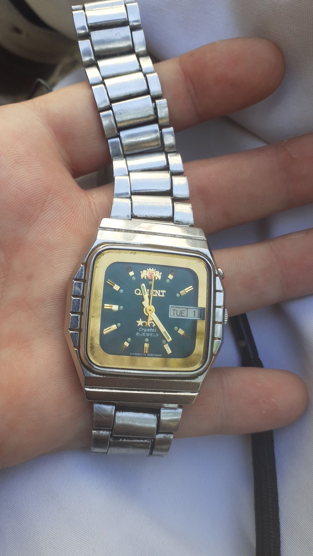 Ceas orient 3 stars 21 jewels automatic Day date