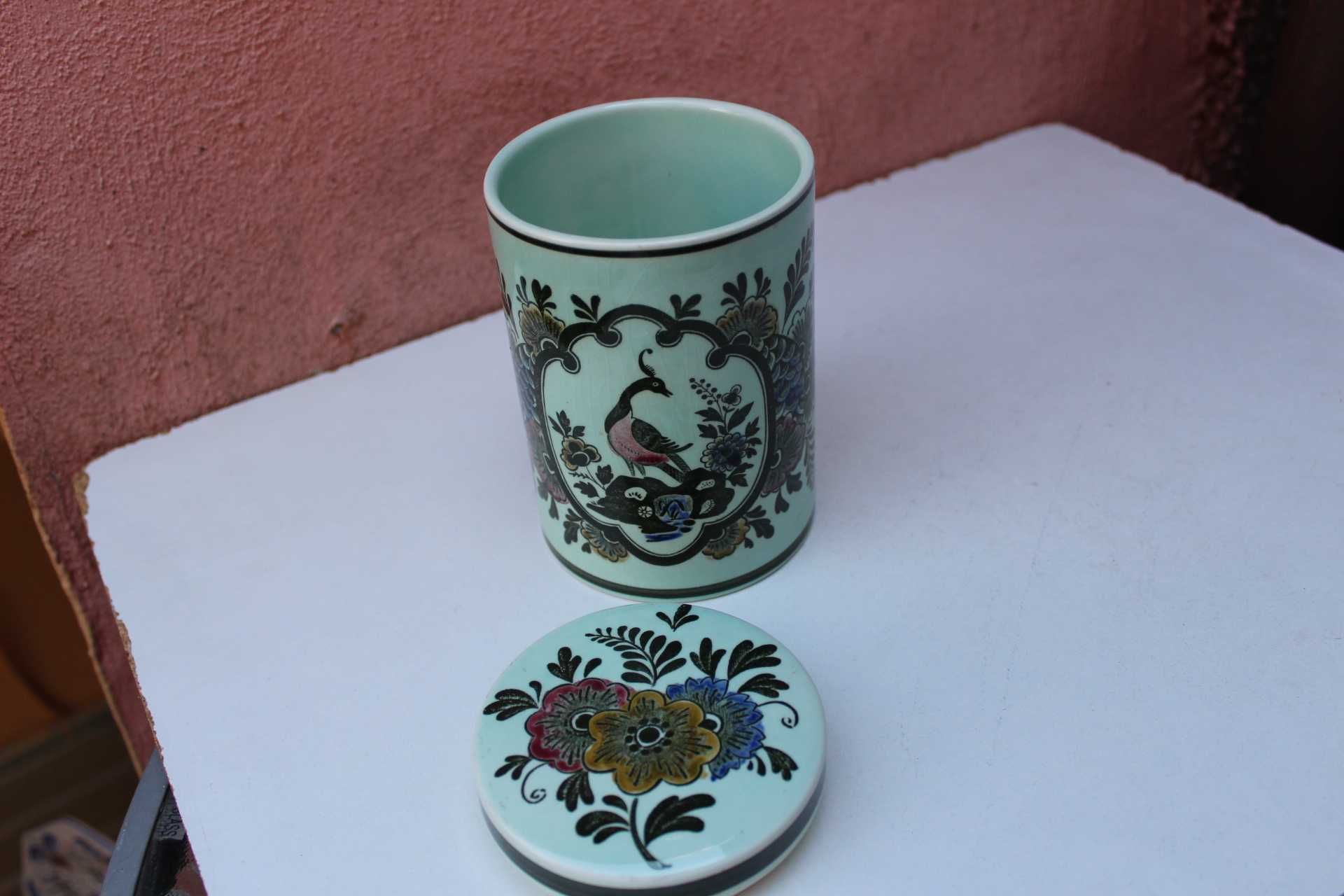 Borcan cu capac portelan colectie VILLEROY & BOCH, PAON