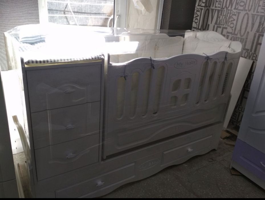 Детская кровать-трансформер 3 в 1