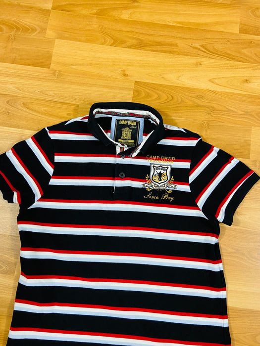 Tricou polo bărbați Camp David L