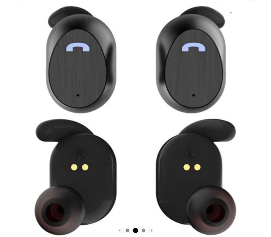 Casti True Wireless Hi-Fi Elari NanoPods, Bluetooth, Negru, sigilat