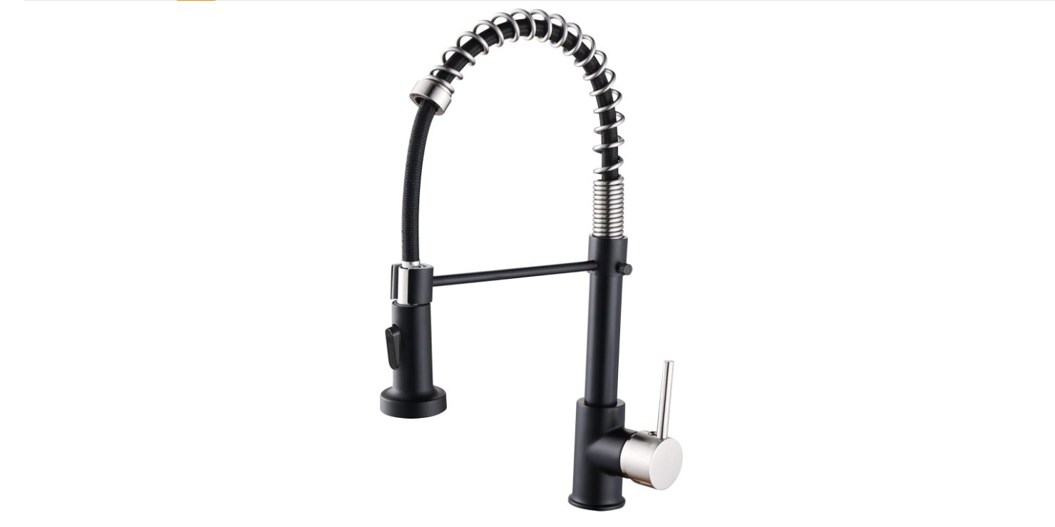 Baterie de bucatarie cu cap retractabil, rotativ 360 grade, Negociabil