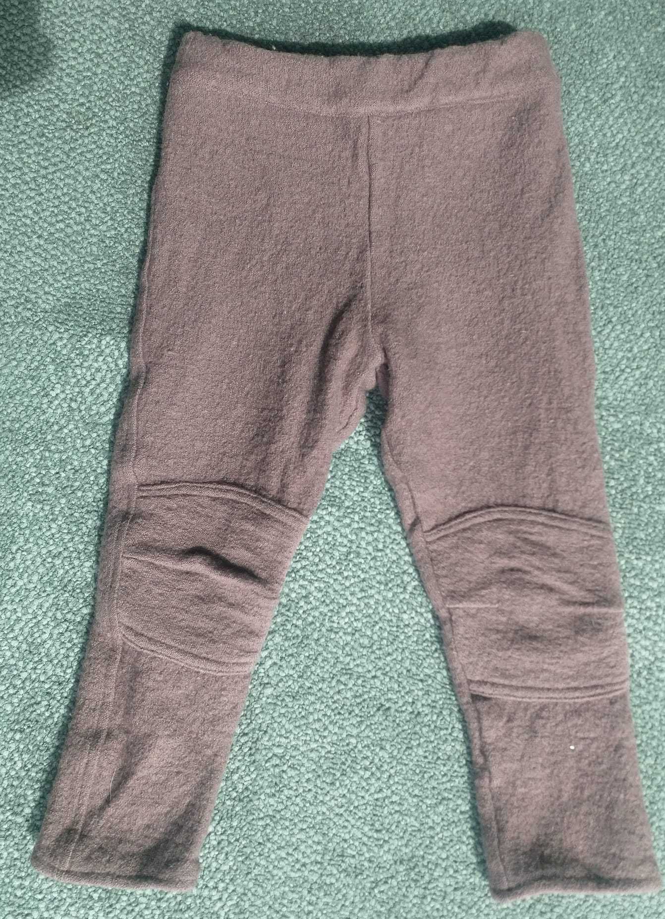 Pantaloni lana fiarta Woollino, masura 86/92