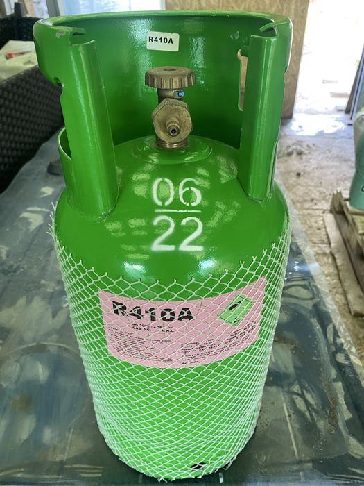 Butelie plină R410A + set manometre profesionale AC / frigotehnic