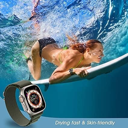 Каишка tech protect nylon pro за apple watch ultra/ ultra 2 green