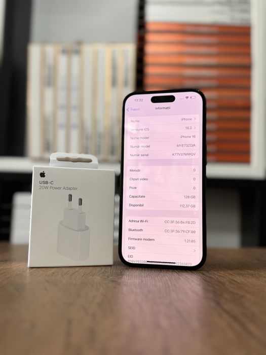 iPhone 16 Black * Grand * Garantie 1 AN