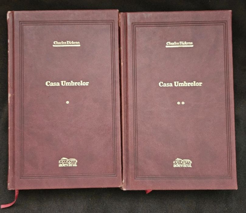 Casa umbrelor de Charles Dickens 2 volume ediție Adevarul de lux
