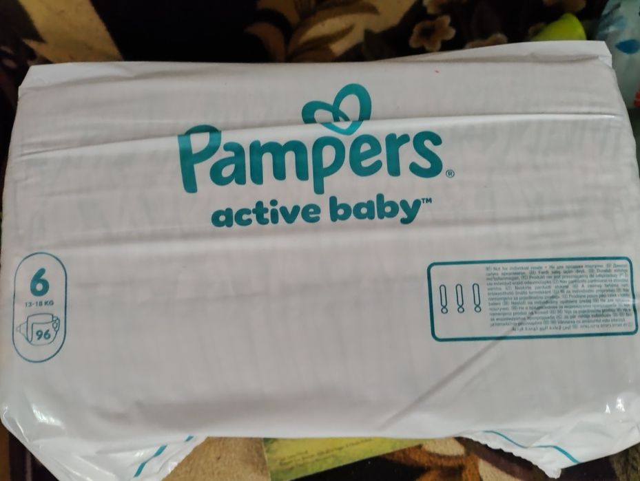 Pampers active baby 6