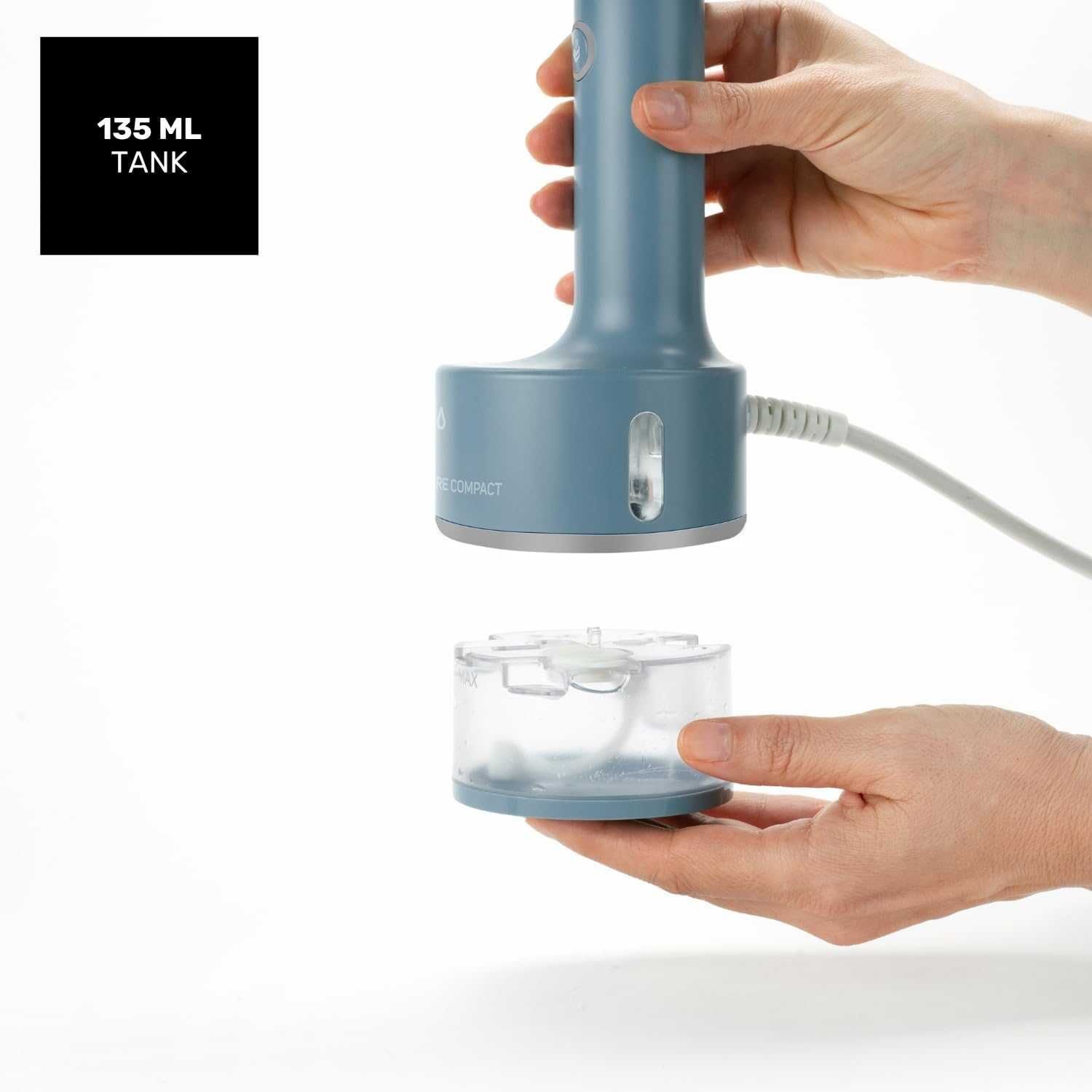 Taurus Sliding Care Compact - Парна ютия 1600W, Неръждаема стомана