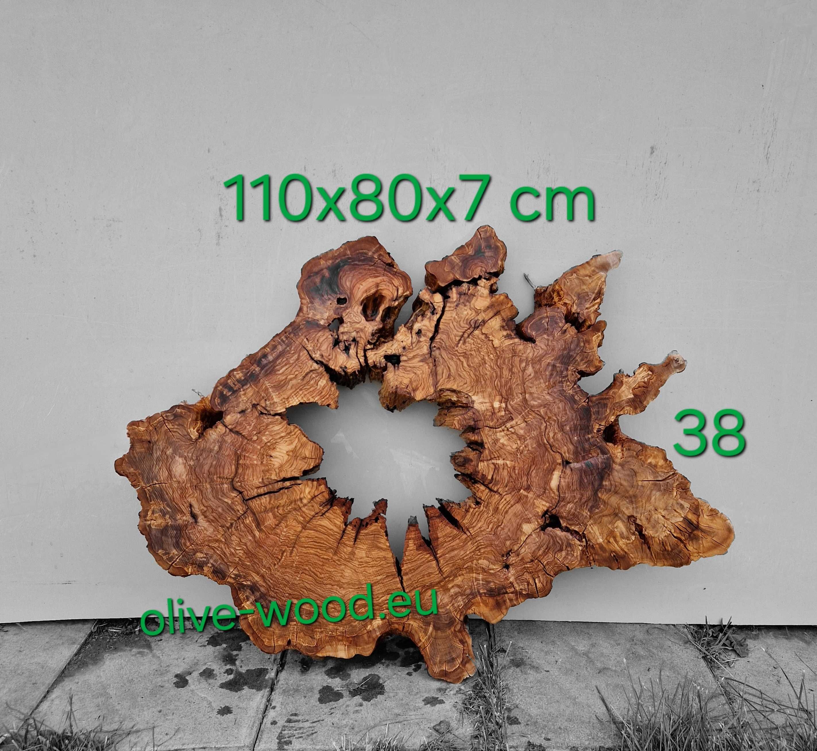 Дървен материал от маслина (янове) и шайби. Olive Wood Live Edge Slabs