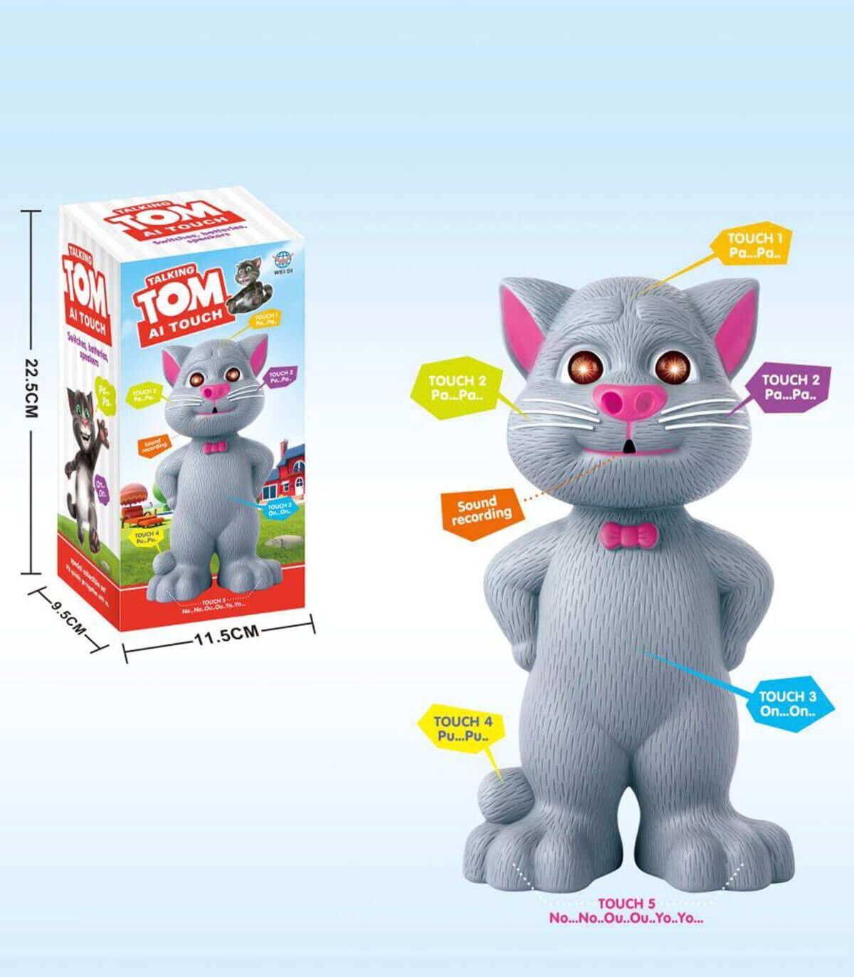 Интерактивна играчка Умният Котарак Том – My Talking Tom AI Touch