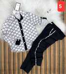 Set compleu copii cămașa și pantaloni lungi