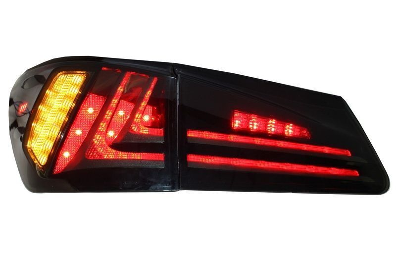 Stopuri Full LED compatibil cu LEXUS IS XE20 (2006-2012) Light Bar Fac