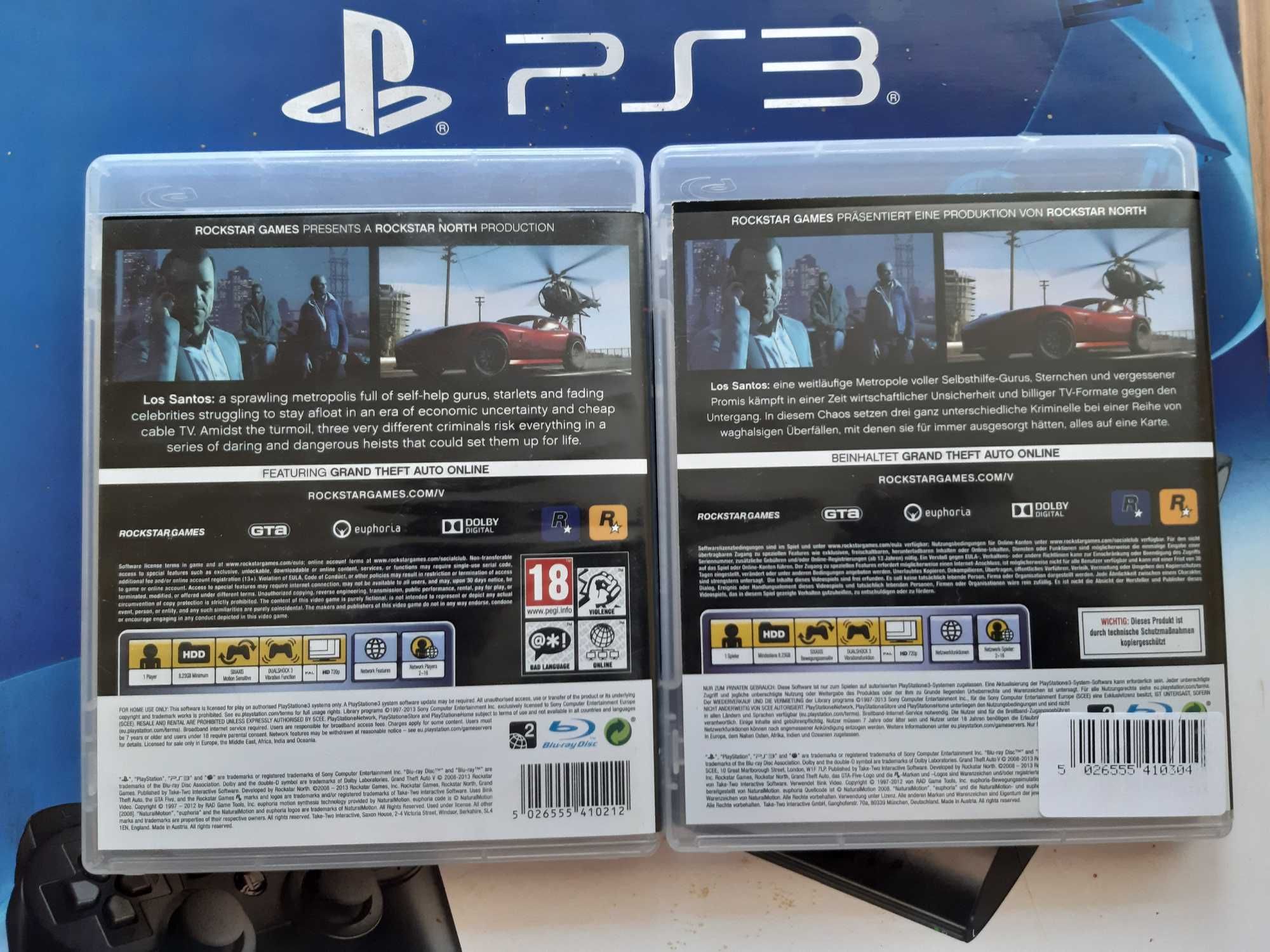 Sony Playstation 3 GTA 5 оригинална игра