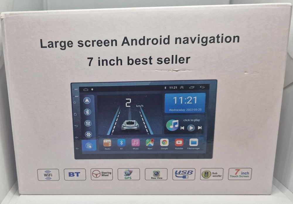 Универсална Навигация 7 " Двоен Дин Андроид 2GB RAM + 32GB ROM