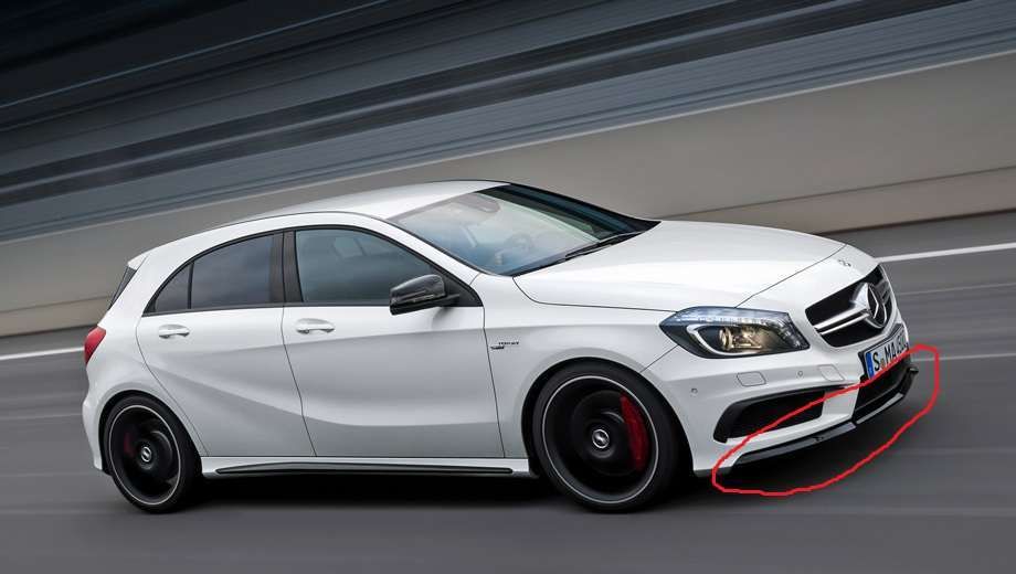Spoiler (Lama) Mercedes A Class AMG45 W176