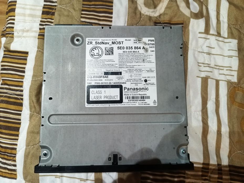 Навигация и cd changer skoda octavia