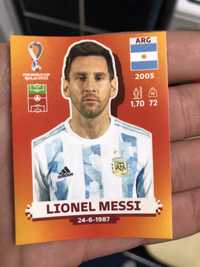 Sticker Messi ediția Panini World Cup 2022
