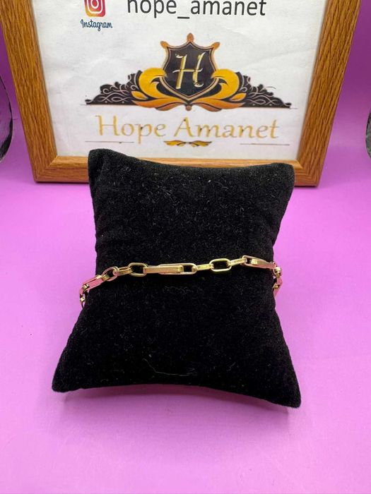 HOPE AMANET P2-Bratara din aur de 14k/11cm