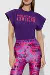 Дамско боди Versace Jeans Couture Purple Body With Logo- размер L