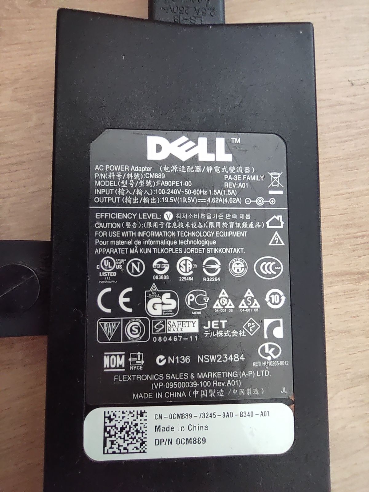 Dell alimentator FA90PE1-00 PA-3E 90 wati original laptop