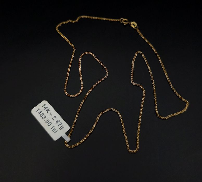 Bijuteria Royal lant din aur 14k 2.87 gr