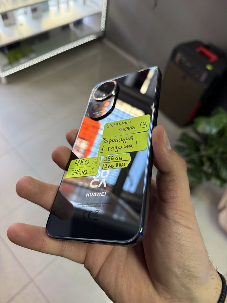 **КАТО НОВ** Huawei Nova 13 256GB/12GB RAM | ГАРАНЦИЯ! |