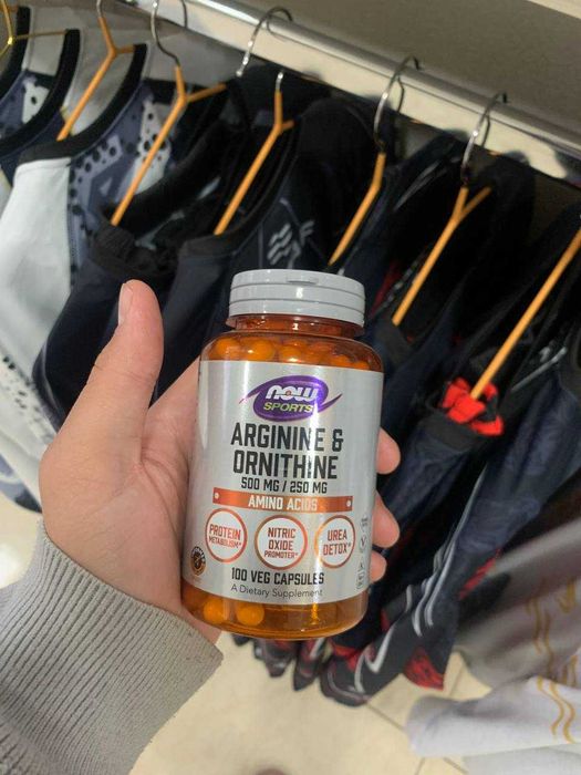Now arginine ornithine 100 caps