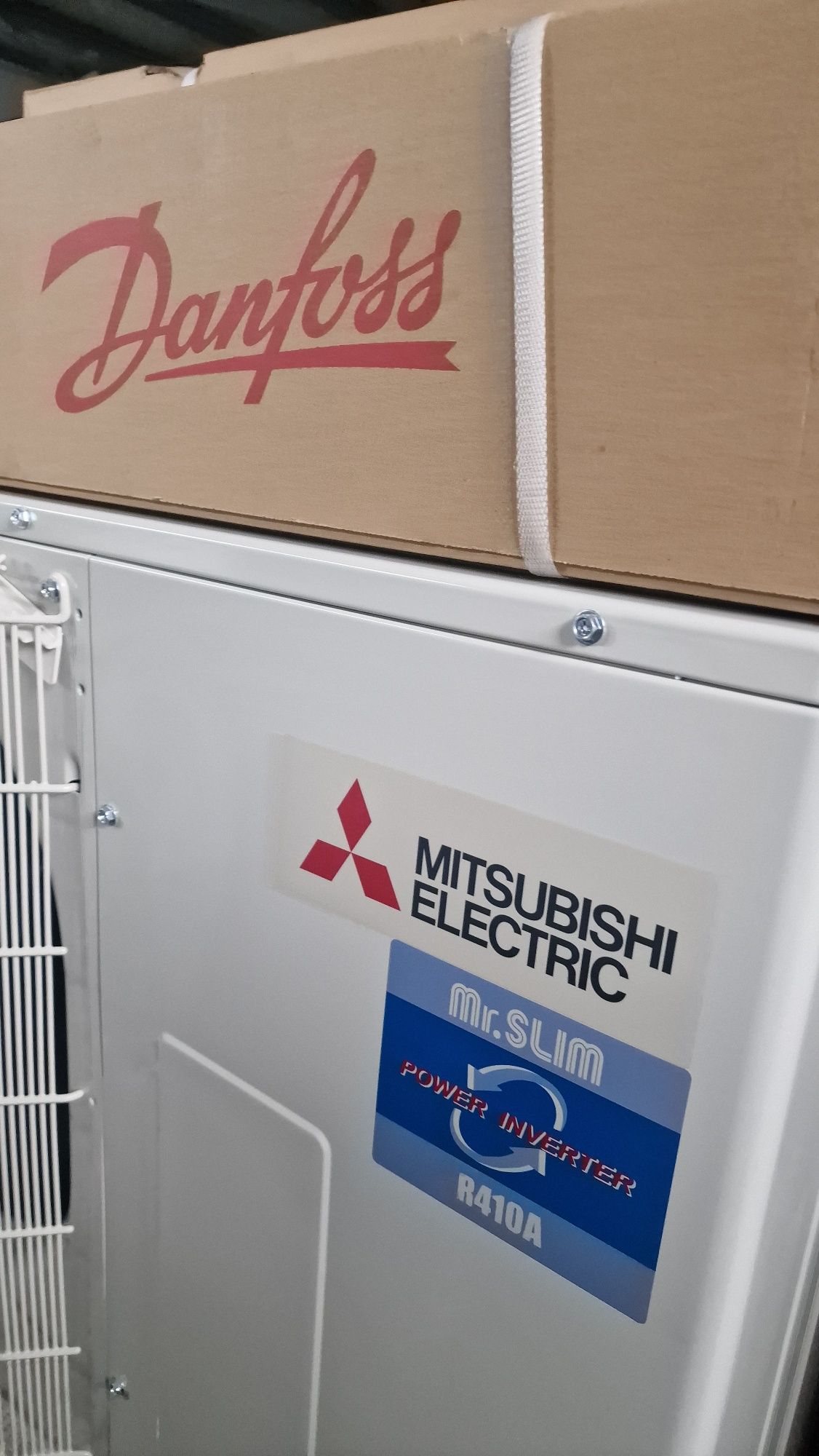 Термопомпа MITSUBISHI 11kw на отопление с FTC5 управление