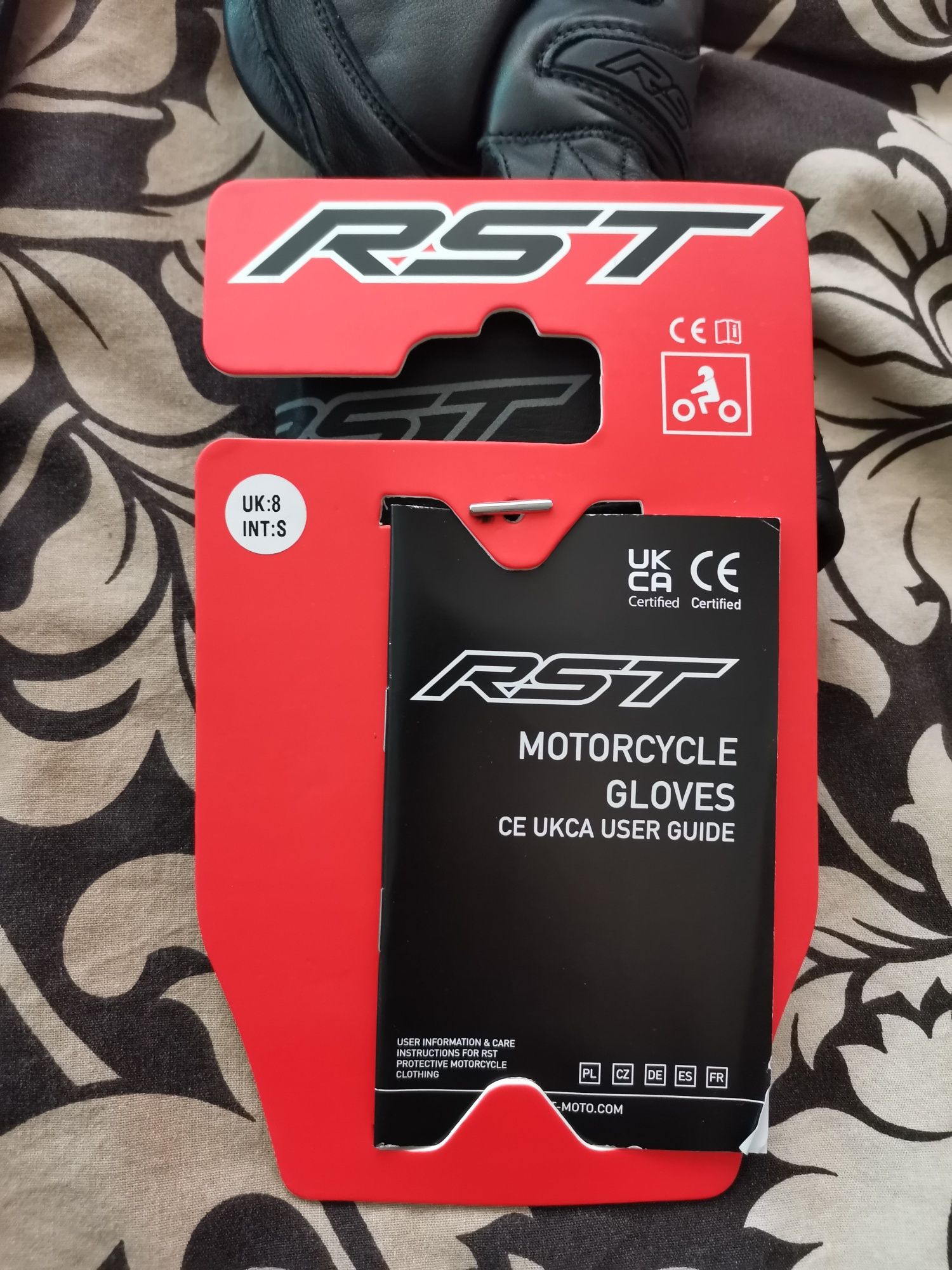 Ръкавици за мотор RST S1 CE Carbon