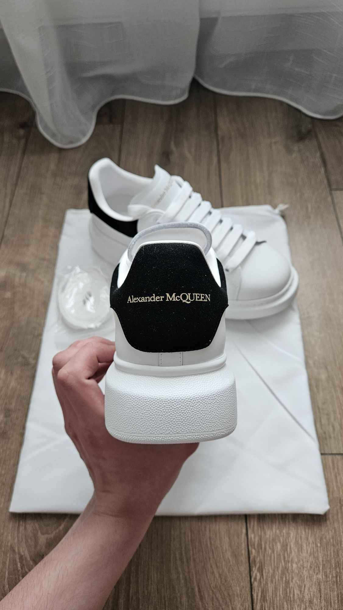 Alexander McQueen White and Black