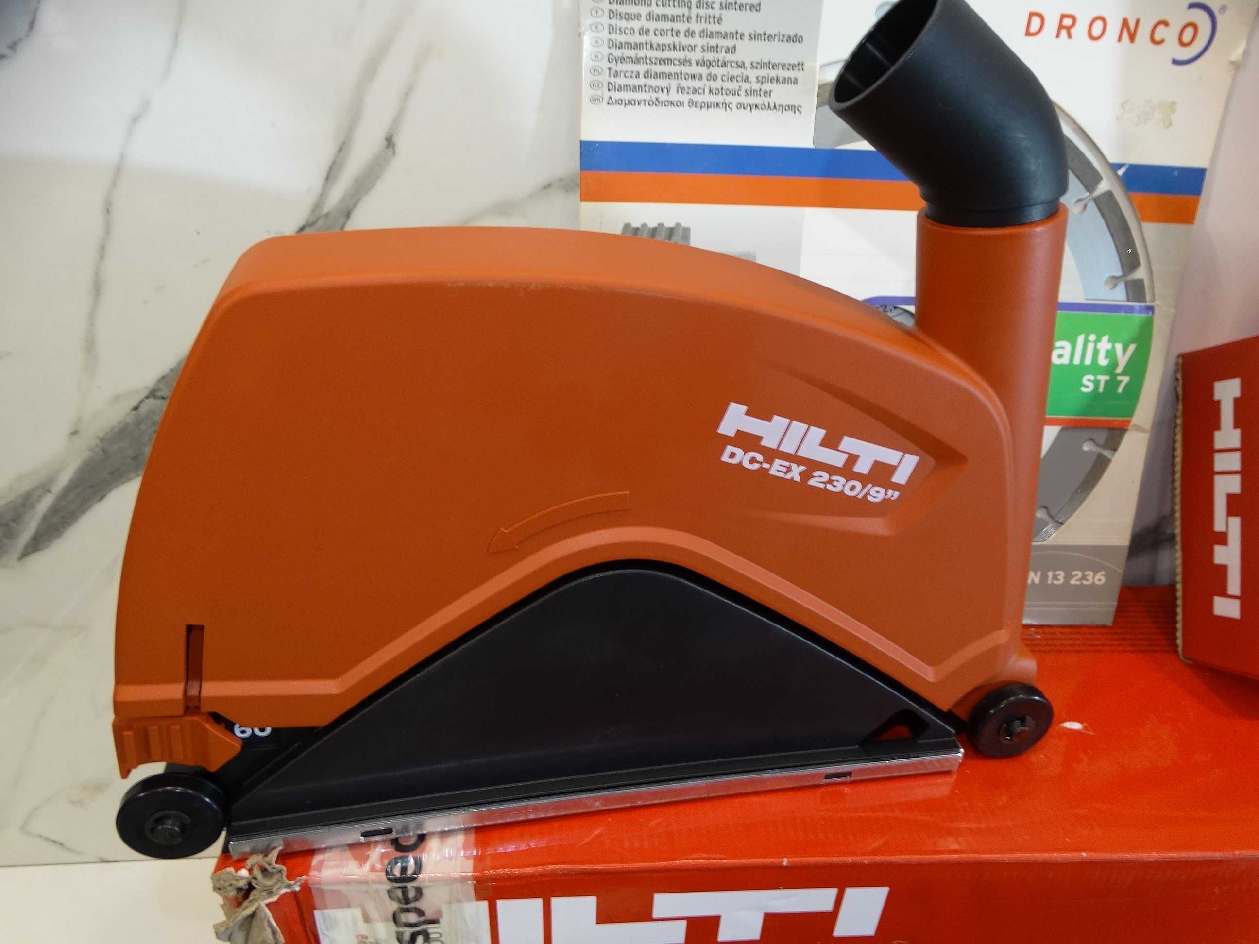 2024 - Hilti AG 230 - 27DB + DC - EX 230 - Корав шлайф + прахова глава