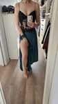 Rochie din dantelă și satin